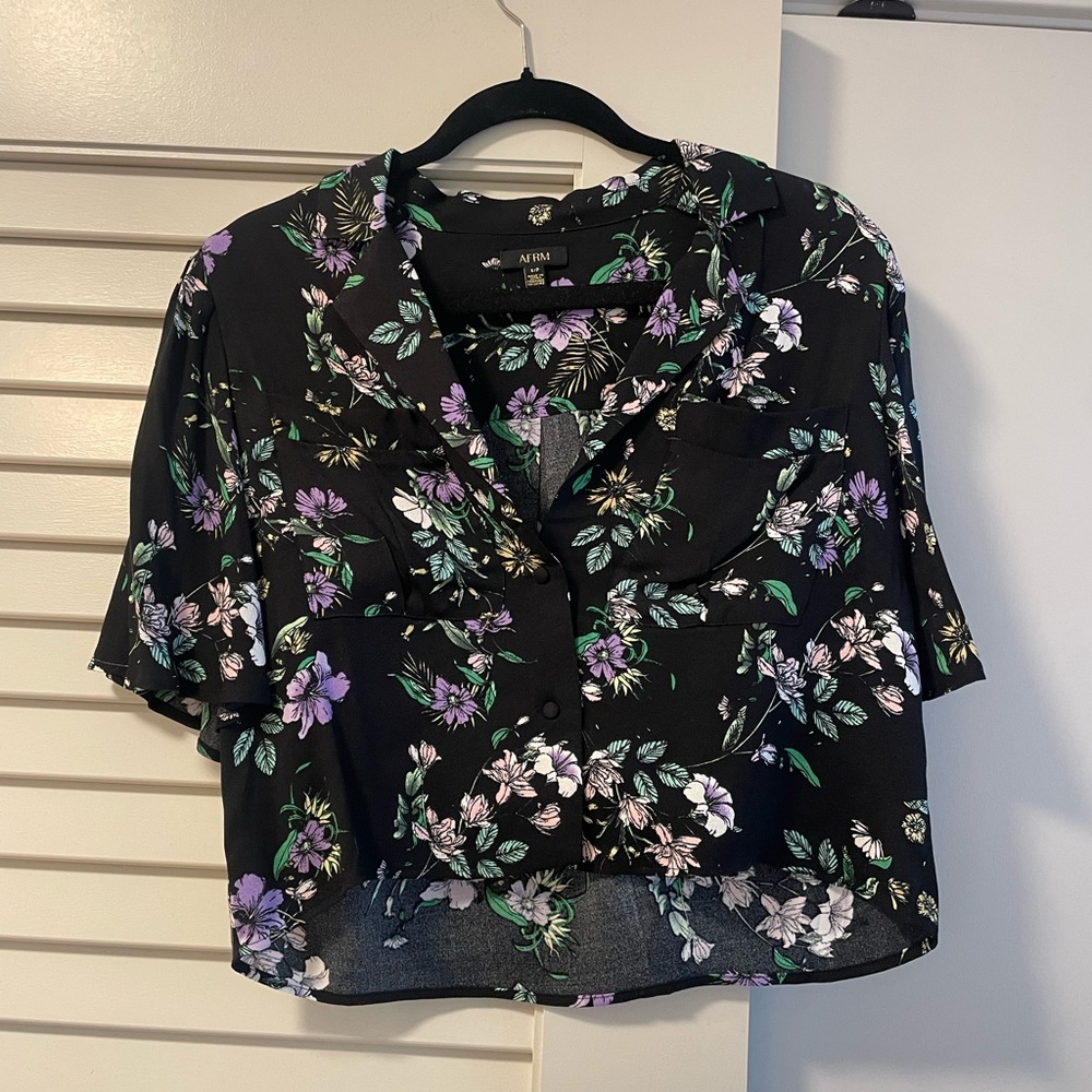 Floral blouse AFRM